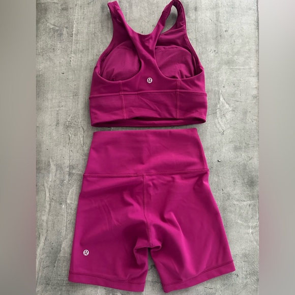 Lululemon Sports Bra and Shorts Set - Picture 1 of 4